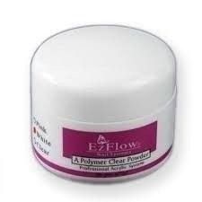 Pó acrílico EZFlow Clear/Pink
